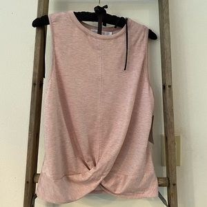 Super soft Pink heather tank NWT